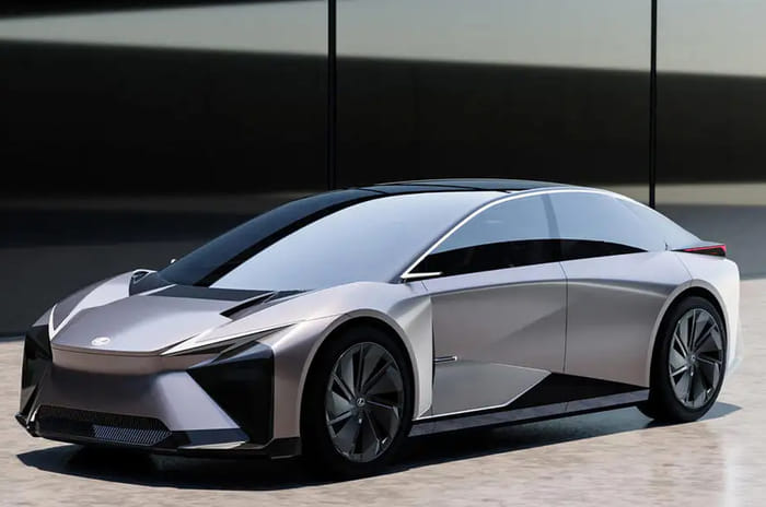 Lexus LF-ZC flagship EV sedan concept gets 1,000km range